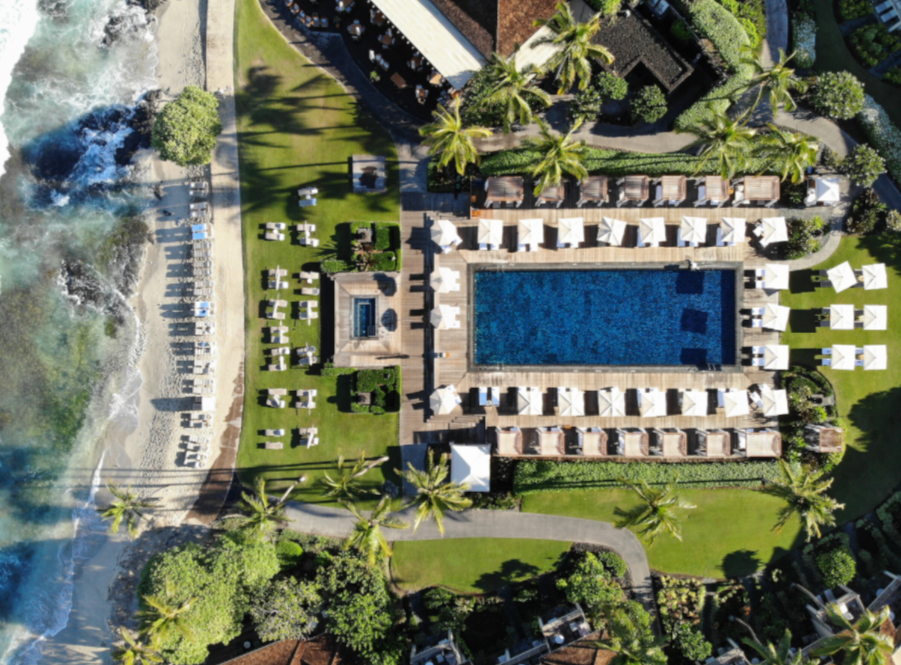 Hualalai Beach Tree Pool
